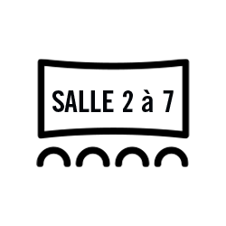 Les salles 2 à 7