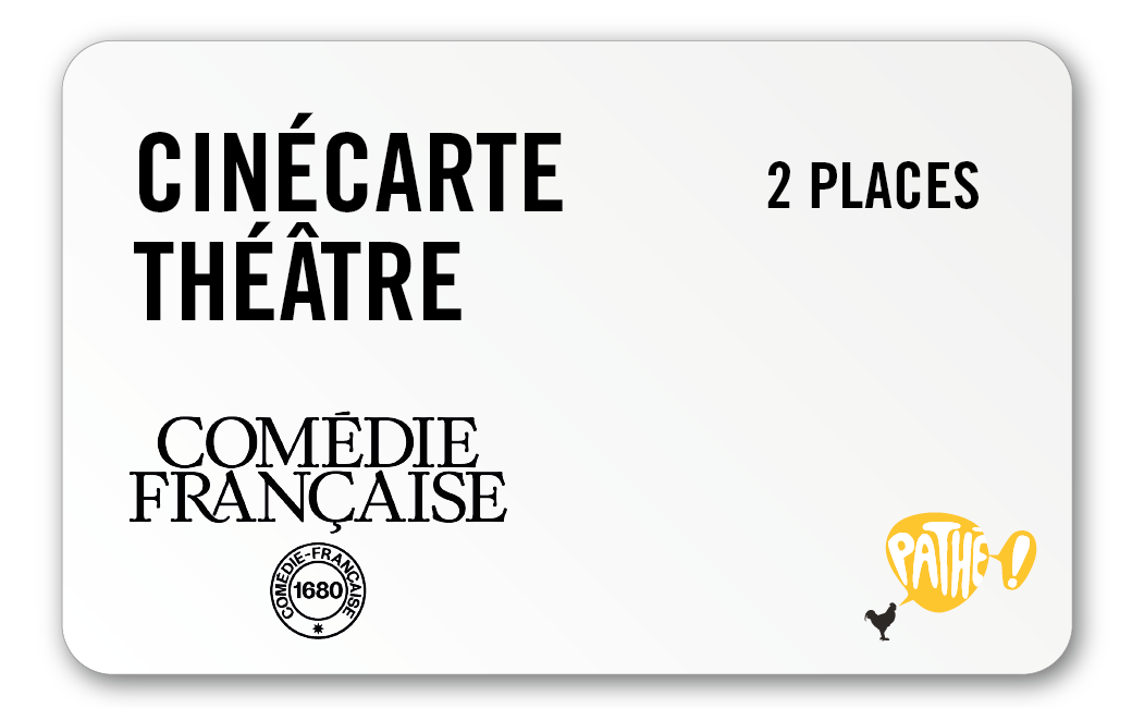 CinéCarte Comédie Française 2 Places