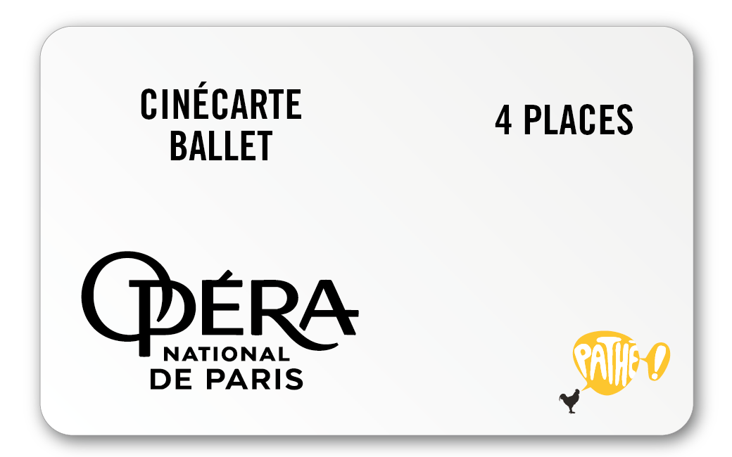 CinéCarte Opéra national de Paris 4 Places