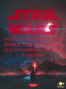 SEANCE SPECIALE STAR WARS L ASCENSION DE SKYWALKER