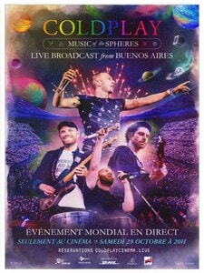 COLDPLAY LIVE BROADCAST FROM BUENO AIRES