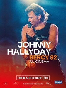 Johnny Hallyday - Bercy 92 au cinéma