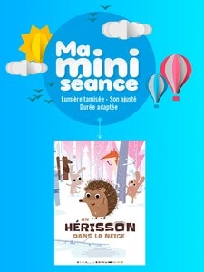 Ma mini séance : Un hérisson dans la neige