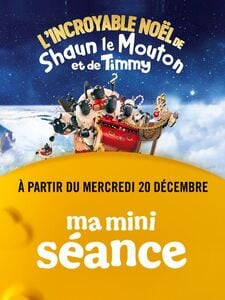 Ma mini-séance :  L'Incroyable Noël de Shaun le mo
