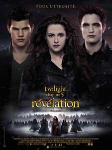 La séance Ciné Hits : Twilight 5 - révélation 2e partie