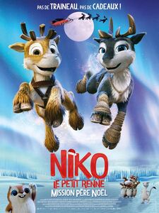 Séance spéciale en compagnie du Père Noël : NIKO LE PETIT RENNE, MISSION PERE NOËL