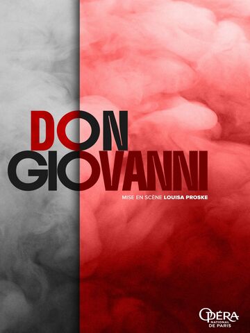 Affiche de DON GIOVANNI (Opéra National de Paris)