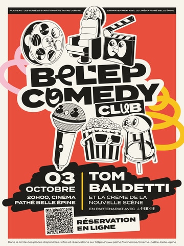 Affiche de Le Bel’Ep Comedy Club : Tom Baldetti